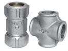 Raccords industriels en fonte malléable         +GF+