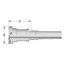 Collet INTERLOCK 6000 PSI  droit, avec O’Ring 	SAE J518