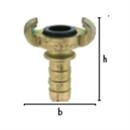 Raccord express avec collier de sécurité          SKB