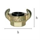 Raccord express femelle BSP (auparavant DIN 3482)     KIG