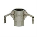 Coupleur, femelle BSP, joint PTFE selon norme DIN EN 14.420-7 (DIN 2828): type D