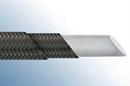Flexible en PTFE (Teflon) lisse avec 2 tresses en acier inoxydable