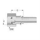 Inserts femelles BSP 60°, avec O’Ring - DKOR