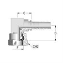 Inserts femelles compact BSP 60° - coude à 90°