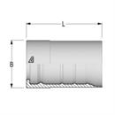 Douilles à sertir Interlock pour SAE 100 R12 / R13 / 4SP / 4 SH ALFATECH 6000